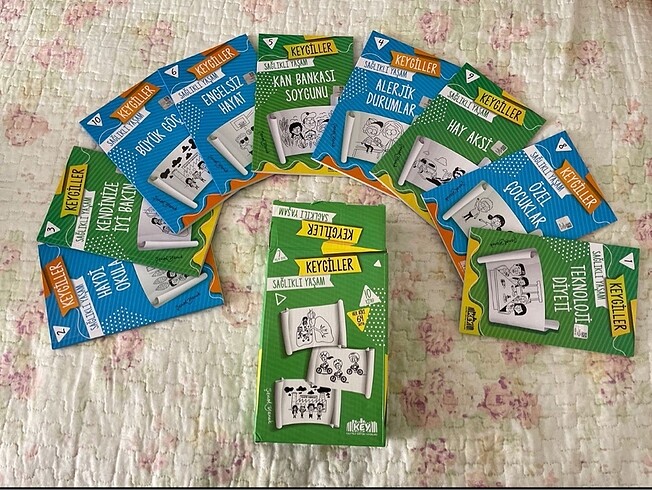 Keygiller sağlıklı yaşam kitap serisi