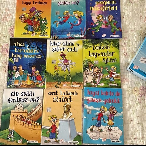 Macera geliyorum demet kitap serisi