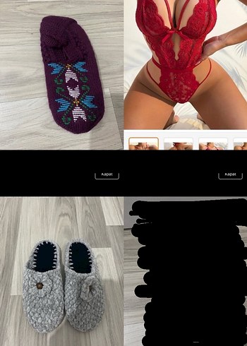 Crocs Nakışlı Örgü Kadın Ev Terliği