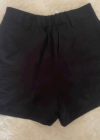 Düğmeli Siyah Mini Bershka etek - Görsel 2