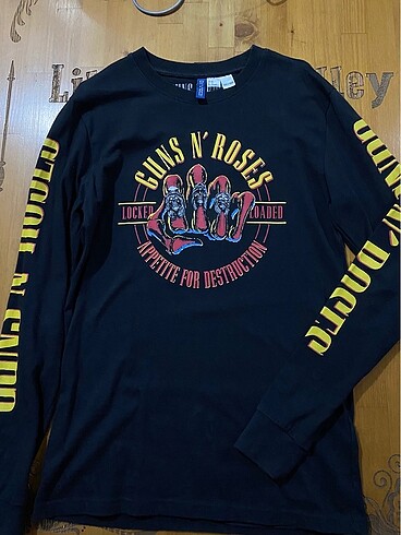 guns n roses h and m tshirt