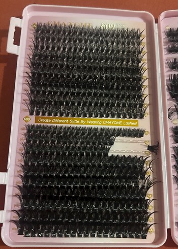 Siyah Takma Kirpik Seti çoklu - Görsel 2