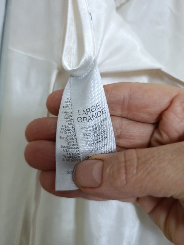 Beyaz Uzun Askılı Hamile Gecelik - Görsel 5