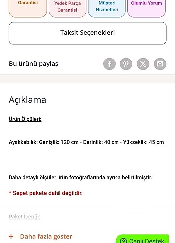 Beden Renk Ayakkabılık