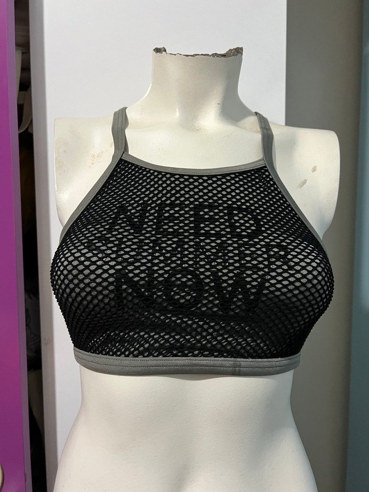 Siyah Strappy Mini Spor Bikini Takımı - Görsel 2