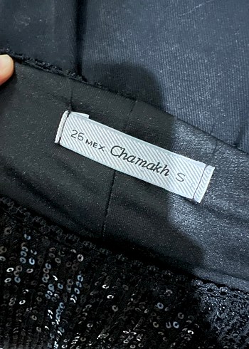 Siyah Pullu Kadın Pantolon - Görsel 10