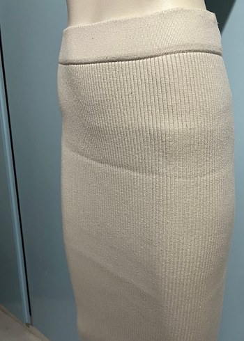 Kremrengi Triko Etek - Görsel 2