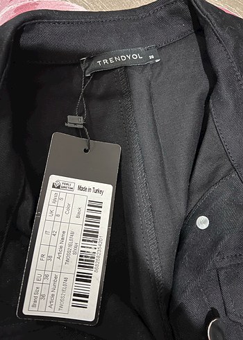 Düğmeli Siyah Uzun Kadın Elbise - Görsel 14