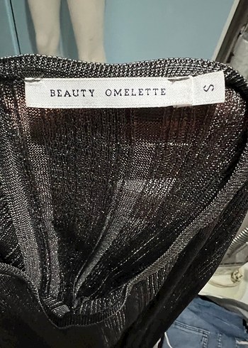 Gri Uzun Kollu Piliseli Uzun Elbise - Görsel 6