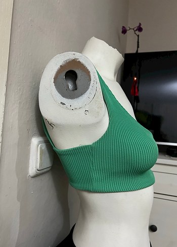 Yeşil Fitilli Atlet Sütyen - Görsel 3