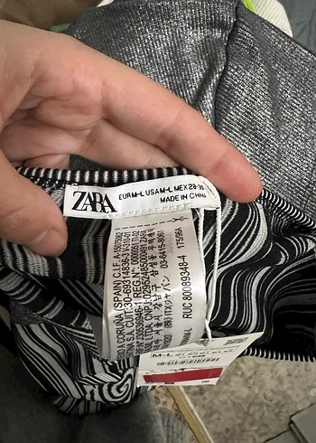 Gri Çizgili Straplez Crop Top - Görsel 4