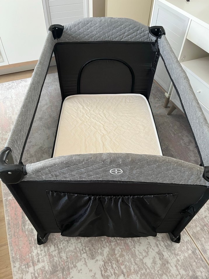 Gri Oyun Parkı Beşiği - Görsel 3