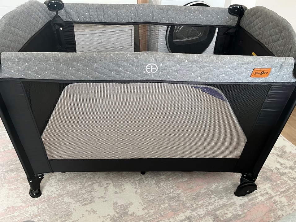 Gri Oyun Parkı Beşiği - Görsel 2