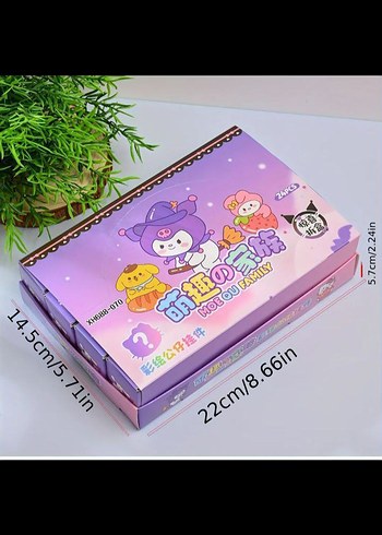 9 Renkli MOEOU Family anahtarlık Figürleri Seti - Görsel 5