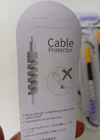 8 adet renkli Kablo koruyucusu seti - Görsel 4