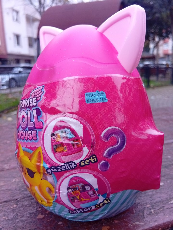 BÜYÜK BOY SÜRPRİZ YUMURTA OYUN EVİ - Görsel 4