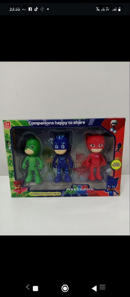 Pj Masks Pijamaskeliler Kutulu 3lü Set - Görsel 3