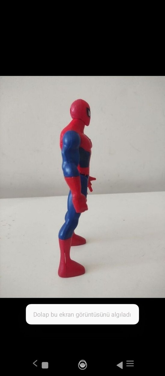 17 cm IŞIKLI Örümcek Adam Spiderman KARAKTERİ - Görsel 4