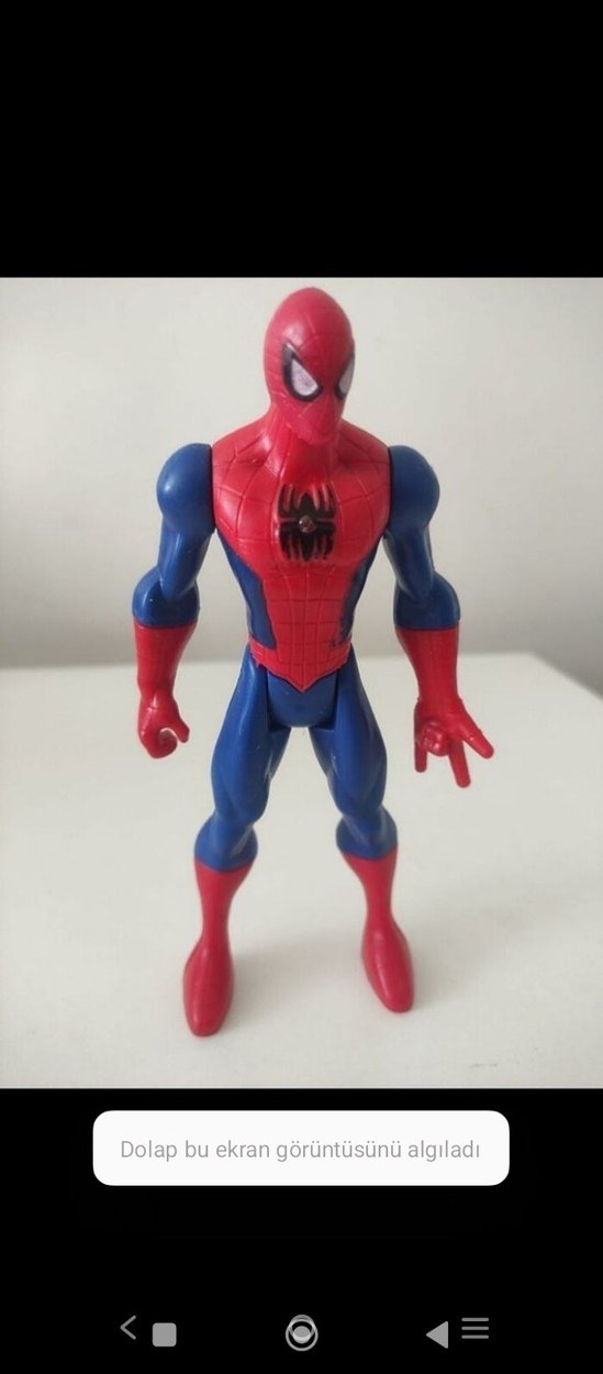 17 cm IŞIKLI Örümcek Adam Spiderman KARAKTERİ - Görsel 3