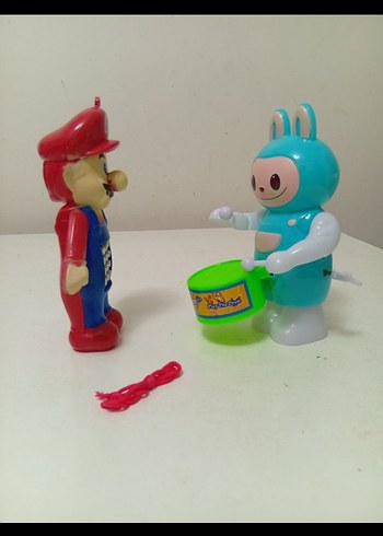 Super mario sesli Telefon ve Labubu Davulcu birarada - Görsel 2