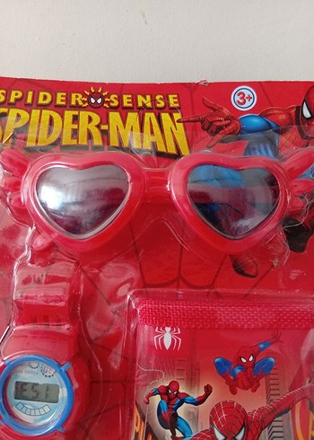 Örümcek Adam Temalı Kız Erkek Çocuk Aksesuar Seti - Görsel 5