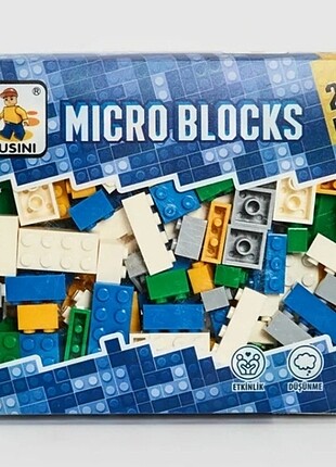 210 Parça LEGO uyumlu Micro Blocks Set 