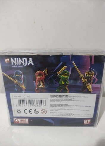 Aksesuarlı Mini Ninja Figür SETi