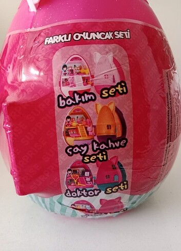 Beden Supriz Doll House eğlenceli sürpriz büyük yumurta çocuk evi 