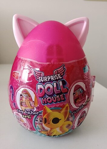  Supriz Doll House eğlenceli sürpriz büyük yumurta çocuk evi 