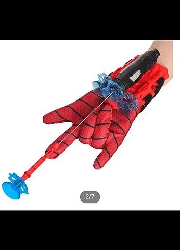İp atan Spiderman Örümcek adam Eldiveni