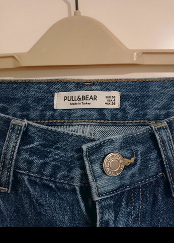 Pull Bear Normal Bel Straight Jean - Görsel 6