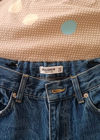 Pull Bear Normal Bel Straight Jean - Görsel 8