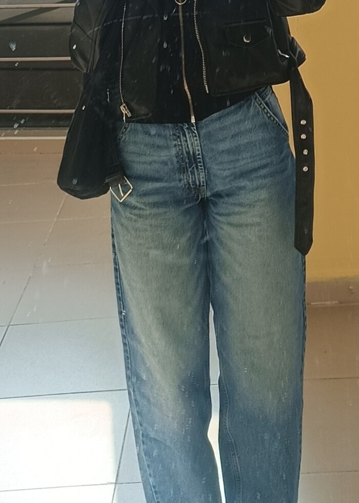 Bershka baggy jean - Görsel 4