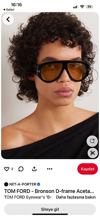 Tom ford gozluk