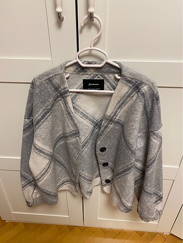 Stradivarius gri ceket
