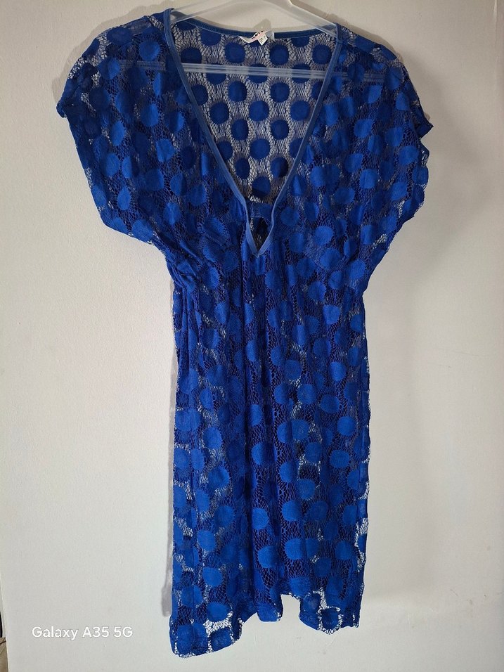 Dantel Detaylı plaj elbisesi - Görsel 3