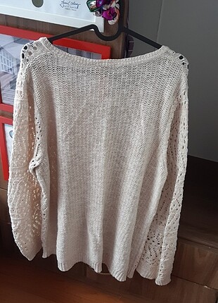 LC Waikiki Krem rengi örme hırka