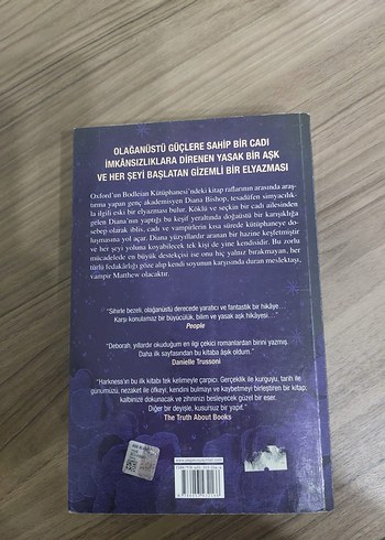 Cadıların Keşfi - Deborah Harkness - Görsel 2