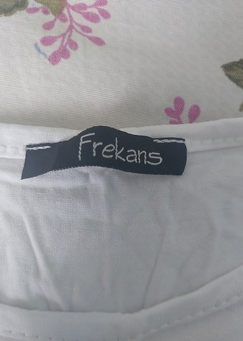 Diğer Baskılı Beyaz Kız Tişörtü