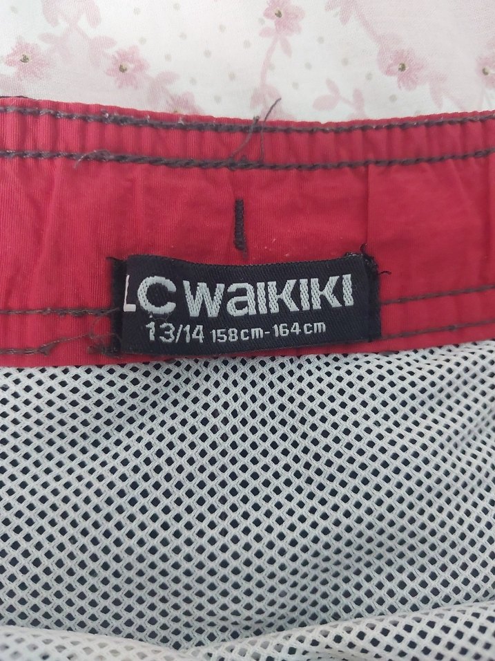 Kırmızı-Siyah Erkek çocuk Mini Şort - Görsel 4