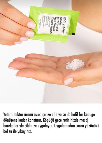 maru.derm Meyve Enzimli Toz Peeling - Görsel 3