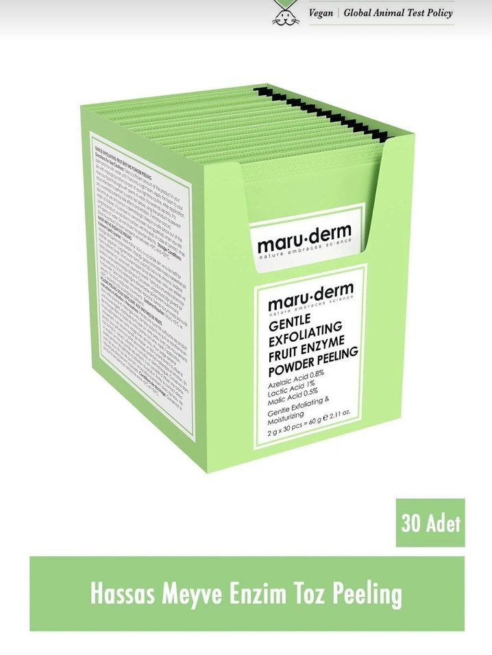 maru.derm Meyve Enzimli Toz Peeling - Görsel 2