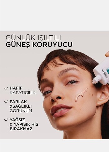 L'Oréal Bright Reveal Renkli Yüz Güneş Kremi SPF 50 - Görsel 3