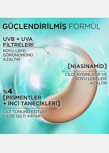 L'Oréal Bright Reveal Renkli Yüz Güneş Kremi SPF 50 - Görsel 5