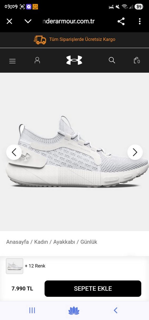 Under Armour Kadın UA HOVR Phantom 3 SE Koşu Ayakkabısı - Görsel 2