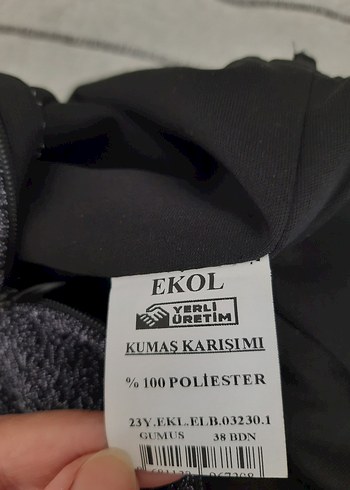 Ekol kadın gece elbisesi / kısa abiye - Görsel 6