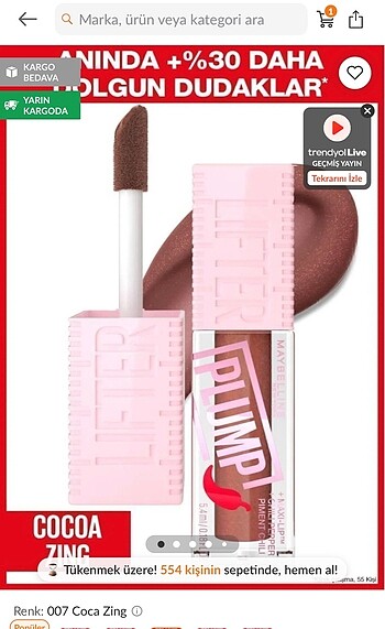 Maybelline new york lifter plump