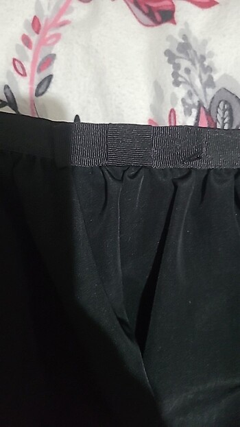38 Beden siyah Renk Koton marka pileli etek 38 beden 50 cm boyu var, bir defa giyil