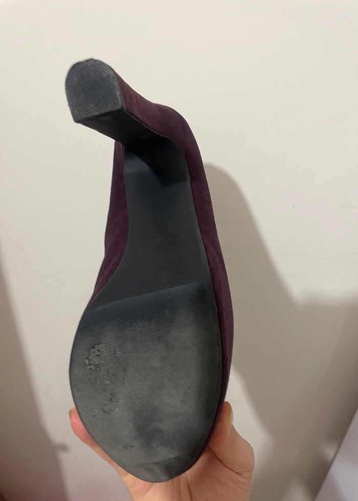 Bordo ayakkabı - Görsel 2