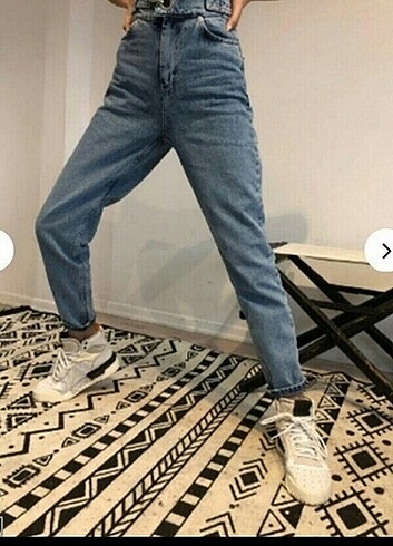 m Beden mavi Renk Jean pantolon 